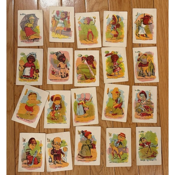 Dr. Busby Card Game Milton Bardley‎ 1905 Super Rare Great Condition - Picture 2 of 3